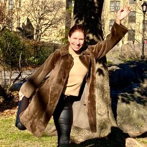 Nigel Preston LUX Shearling-Sheepskin Coat size M